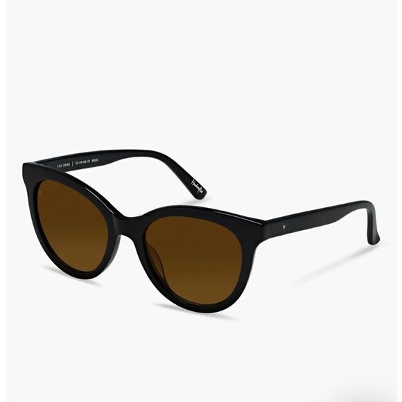 NWT Vincero Demi 53mm Polarized Round Sunglasses, Case & cleaning cloth - Picture 3 of 10